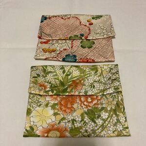 小物入れ　ハンドメイド　リメイク 和柄