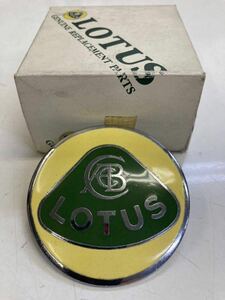 LOTUS エンブレム ボンネットエンブレム ロータス　英国車