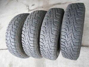K640 195/80R15 195/80-15 195-80-15 中古4本 OPEN COUNTRY R/T