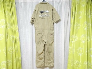 希少 Dickies ディッキーズ MOONEYES ムーンアイズ MOON Equipped つなぎ アメ車 旧車 オールインワン メカニック 整備 レーシング Lサイズ