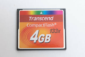#101o Transcend トランセンド 4GB CFカード コンパクトフラッシュ 133x