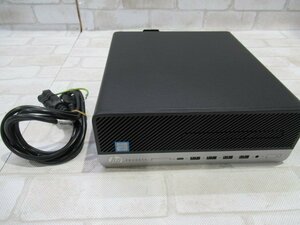 ▲03110Ω 新DCD 1760ｈ 保証有 HP【 ProDesk 600 G5 SFF 】【 Core i5-9500 / 16.00GB / HDD：無 】BIOS確認