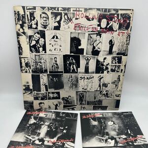 【国内初盤・ハガキ付】ローリング・ストーンズ/The Rolling Stones/メインストリートのならず者/Exile On Main Street/レコード/LP