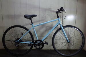 美品！AEON BIKE FITFITフィットフィット 700C シマノ6速 450mm クロス BLUE