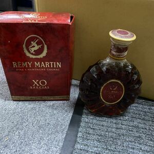 04132 未開封品 お酒 REMY MARTIN レミーマルタン XO ブランデー コニャック クリアガラス 40% アルコール 箱あり