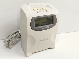 管理1030 AMANO タイムレコーダー Time Pack2 TP@C-30 アマノ 出退勤管理 本体のみ 通電のみ