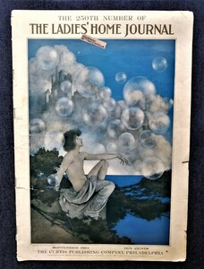 マックスフィールド・パリッシュ オリジナル表紙 エア・キャッスル パリッシュ・ブルー 1904年 The Ladies