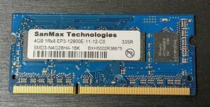 SanMax EP3-12800E DDR3 ECC 4GB メモリ 大量在庫 業者様歓迎 