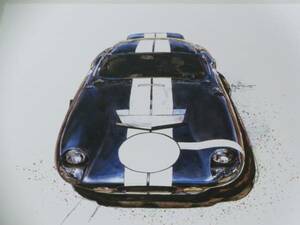 bowイラスト-066//シェルビー コブラ デイトナクーペ / Shelby Cobra Daytona Coupe 