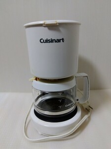 cuisinartクイジナートドリップ式　コーヒーメーカー　4杯分/白　