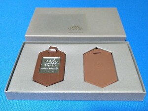 【非売品】新品未使用 JAL JGC亀茶ネームタグ 三つ星クラス