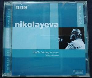 CD BBC Bach Aria with BWV988 Goldberg Variations Tatiana Nikolayeva BBCL 4228-2 バッハ ゴルトベルク変奏曲 タチアナ・ニコラーエワ