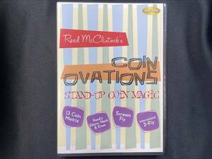 【D264】COIN OVATION　コイン・オベーション　コイン　紙幣　DVD　クロースアップ　マジック　マニュアル　レクチャー　トリック