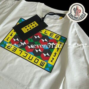 本物新品 40777136 MONCLERモンクレール/超人気(サイズXL)ジーニアス1952 TーSHIRTコラボ限定半袖Ｔシャツ 凄くカッコイイ！