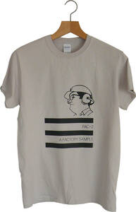 【新品】Factory Fac-2 Tシャツ Mサイズ Gry ポストパンク ギターポップ マンチェ Joy Division 80s 90s ピーターサヴィル Peter Saville