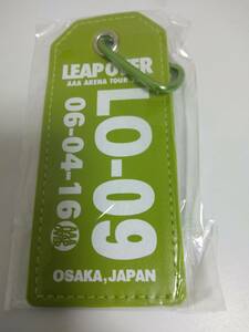 送料120円～・新品　会場限定　ラゲッジ　キーホルダー　LEAP OVER AAA ARENA TOUR 2016 大阪　エイベックス　LO-09