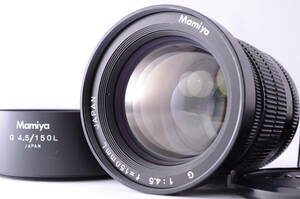 [極上美品] Mamiya G 150mm f/4.5 L for Mamiya 6 Telephoto Prime Lens マミヤ 一眼レフ カメラ 単焦点 望遠 レンズ NL-00541