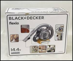 未使用 ブラック＆デッカー 14.4V HFVB415OFL B&D クリーナー コードレス サイクロン リチウムフレキシー2 オレンジ BLACK+DECKER 残1