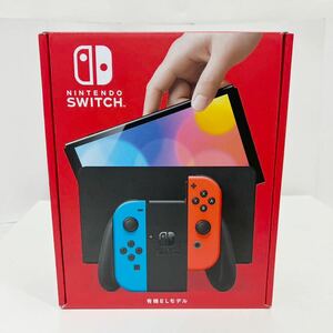 Nintendo Switch 有機ELモデル ネオン ニンテンドースイッチ HEG-S-KABAA 本体 店舗印なし 未使用 