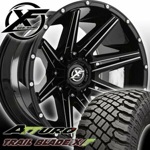 20x10J サバーバン アバランチ XF OFFROAD XF220 20インチタイヤホイールセット ATTURO TRAIL BLADE XT 275/55R20 285/55R20 33x12.50R20