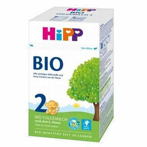 HiPP ヒップ BIO オーガニック 粉ミルク STEP2 6ヶ月～ 600g