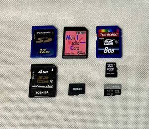 メモリーカード SDカード SDHC マイクロSD 等 ジャンク扱い まとめ 激安一円スタート