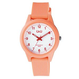 シチズン 腕時計 アナログ 日本製ムーブメント 10気圧防水 ウレタンベルト オレンジ 男女兼用 V01A-024VK/6332
