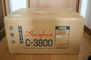 Accuphase アキュフェーズ　C-3800 純正箱と梱包材　美品