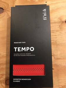 新品☆　 バーテープ　フィジーク fizik Tempo マイクロテックス マイクロテックス ボンドカッシュ クラシック(3mm厚）　レッド