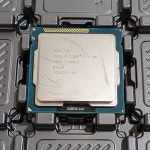 ■Intel Core i7 3770K SR0PL LGA1155 CPU デスクトップ Ivy Bridge 正規動作品