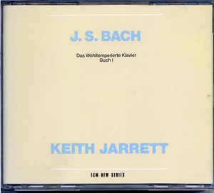 ECM NEW SERIES 1362/63 / Keith Jarrett / 2CD / J.S. Bach:Das Wohltemperierte Klavier Buch I / POCC-1500/1