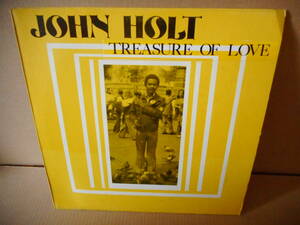 【レゲエ LP】JOHN HOLT /TREASURE OF LOVE ジョン・ホルト ジャマイカ盤