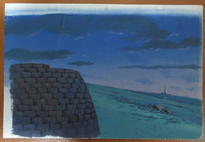 ジブリ　天空の城ラピュタ　背景