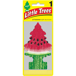 Litte Trees リトルツリー エアフレッシュナー ウォーターメロン 芳香剤 車用 吊り下げタイプ アメリカ雑貨 アメリカン