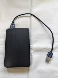 【1円出品】【ジャンク品】USB-HDD 2TB ノーブランド