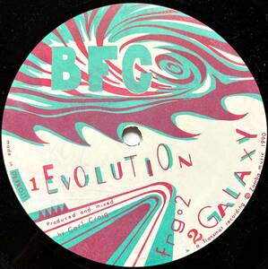 【デトロイト】BFC / Evolution ■Carl Craig 別名義 ■1990年 ■Fragile Records ■A2「Galaxy」Fumiya Tanaka / I Am Not A DJ 収録曲