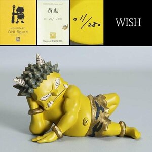 【真作】【WISH】瀧下和之「黄鬼」フィギュア 限定280体 画集掲載作品 専用箱 証明書付 ◆鬼・黄色人気作　 〇桃太郎超人気作家#24026064