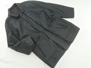STRATH CONAR ストラスコナー 本革 レザー ジャケット コート sizeL/黒 ◆■ ☆ dlb9 メンズ