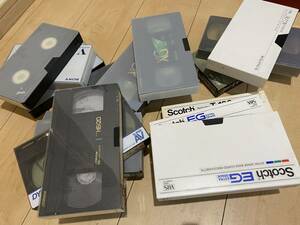 VHSビデオテープ　Victor　SONYなど　まとめて38本セット　中古現状