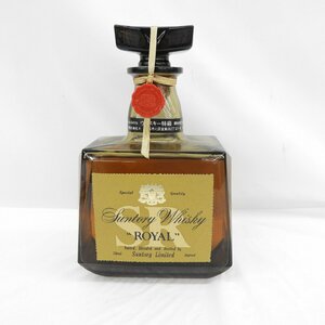 【未開栓】SUNTORY サントリー ROYAL ローヤル ウイスキー 720ml 43% 11540574 0430