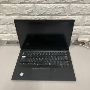 ウ3 Lenovo ThinkPad X1 Carbon Core i7第8世代　メモリ不明　メモリ不明　ジャンク
