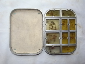 ! ! !　Rare Vintage Wheatley 1０ Multi compartments Fly Box For Collectors ・ ホイットレー フライ ボックス　! ! ! 