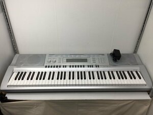 ★CASIO カシオ WK-210 ベーシックキーボード 電子ピアノ 76鍵盤 電源ケーブル付き 鍵盤楽器【20371353】