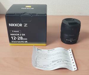 14781　NikonニコンNIKKOR Z DX 12-28mm f/3.5-5.6 PZ VR カメラレンズ　