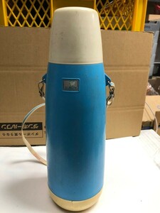 HG428 送料無料　象印　プラボトル　PLB-900 保温水筒　昭和レトロ　古い