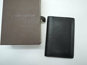 ルイヴィトン LOUIS VUITTON エピ オーガナイザードゥポッシュ M60642 カードケース BOX付 Aランク ブランド 小物 BRB・バッグ・財布