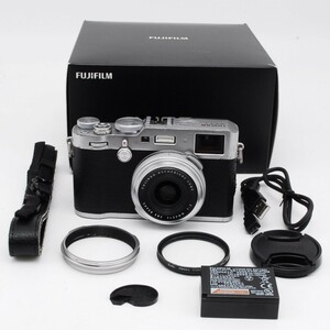 【A126】富士フイルム FUJIFILM デジタルカメラ X100F シルバー X100F-S