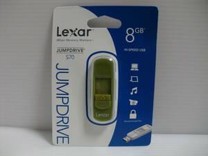 未使用・未開封品　8GB　USBメモリー Lexar　JUMPDRIVE