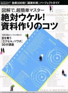 絶対ウケる！資料作りのコツ 効果１００倍！「超資料術」パーフェクトガイド プレジデントムックＰＲＥＳＩＤＥＮＴ　ＰＬＵＳ／プレジデン