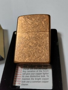 未使用品　Marlboro　Solid　Copper　Zippo　マルボロ　ソリッド　コパー　ジッポー　純銅　2003年製造　懸賞当選品　希少品